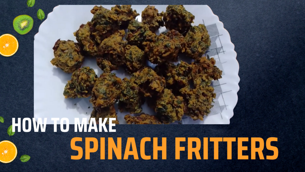spinach fritters - recipedelighthub.com